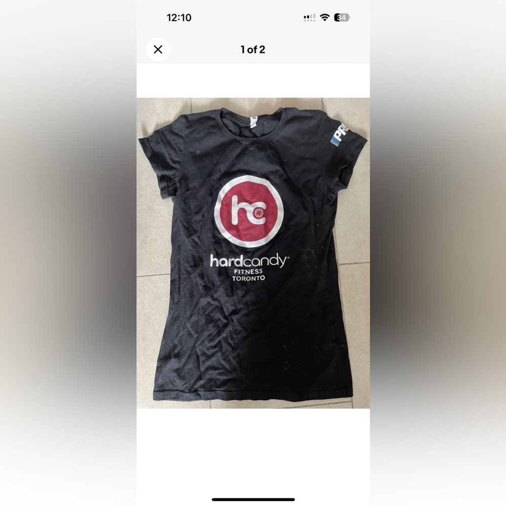 Hard Candy Fitness Toronto Madonna Gym T Shirt